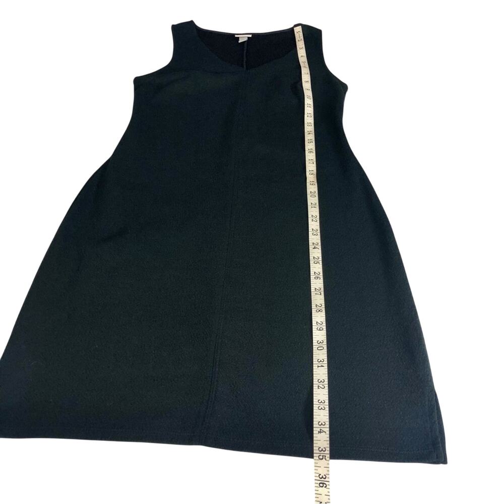 A New Day Black Sleeveless V Neck Dress A Line Design Soft Breathable Fabric - Picture 10 of 16